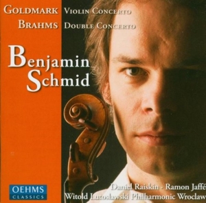 Goldmark /Brahms - Violin Concertos i gruppen Externt_Lager / Naxoslager hos Bengans Skivbutik AB (3187303)