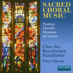 Poulenc/Durufle/Leeuw - Sacred Choral Music i gruppen Externt_Lager / Naxoslager hos Bengans Skivbutik AB (3187327)