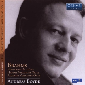 Brahms - Boyde Brahms Vol. 3 i gruppen Externt_Lager / Naxoslager hos Bengans Skivbutik AB (3187366)