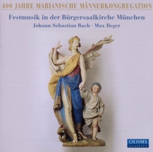 Bach/Reger - Festmusik In Der Bürgersaalkirche i gruppen Externt_Lager / Naxoslager hos Bengans Skivbutik AB (3187435)