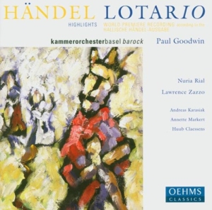 Händel - Lotario - Highlights i gruppen Externt_Lager / Naxoslager hos Bengans Skivbutik AB (3187477)