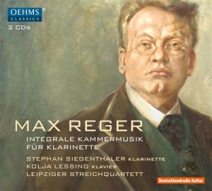 Reger Max - Complete Chamber Music For Clarinet i gruppen Externt_Lager / Naxoslager hos Bengans Skivbutik AB (3187501)