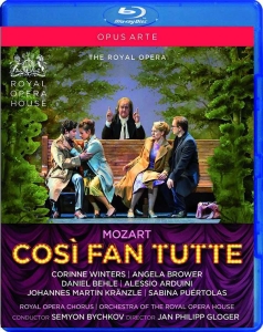 Mozart W A - Cosi Fan Tutte (Blu-Ray) i gruppen MUSIK / Musik Blu-Ray / Klassiskt hos Bengans Skivbutik AB (3187508)