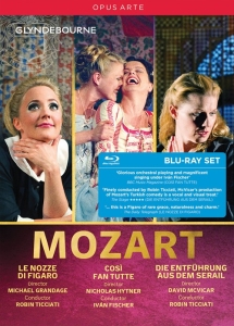 Mozart W A - Cosi Fan Tutte Die Entfuhrung Aus i gruppen MUSIK / Musik Blu-Ray / Klassiskt hos Bengans Skivbutik AB (3187509)