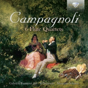 Campagnoli Bartolomeo - 6 Flute Quartets i gruppen Externt_Lager / Naxoslager hos Bengans Skivbutik AB (3187516)