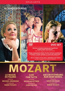 Mozart W A - Cosi Fan Tutte Die Entfuhrung Aus i gruppen Externt_Lager / Naxoslager hos Bengans Skivbutik AB (3187529)