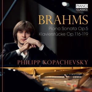 Brahms Johannes - Piano Sonata No.3 & Klavierstücke O i gruppen Externt_Lager / Naxoslager hos Bengans Skivbutik AB (3187536)