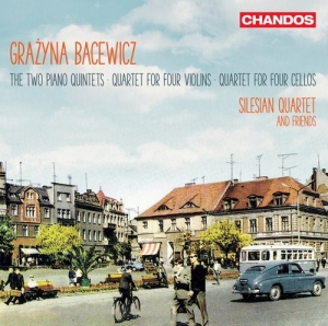 Bacewicz Grazyna - Two Piano Quintets & Quartets i gruppen Externt_Lager / Naxoslager hos Bengans Skivbutik AB (3208404)