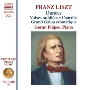 Liszt Franz - Complete Piano Music, Vol. 49: Danc i gruppen Externt_Lager / Naxoslager hos Bengans Skivbutik AB (3208501)