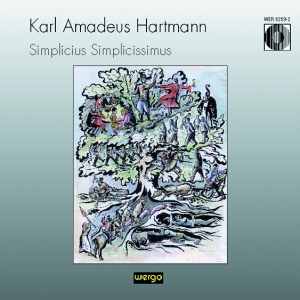 Hartmann Karl Amadeus - Simplicius Simplicissimus i gruppen Externt_Lager / Naxoslager hos Bengans Skivbutik AB (3217603)