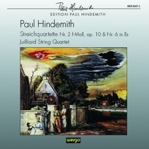 Hindemith Paul - String Quartets Nos. 2 & 6 i gruppen Externt_Lager / Naxoslager hos Bengans Skivbutik AB (3217628)