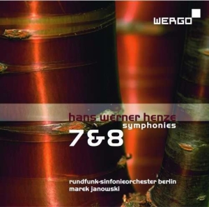 Henze Hans Werner - Symphonies Nos. 7 & 8 i gruppen Externt_Lager / Naxoslager hos Bengans Skivbutik AB (3217631)