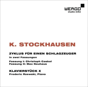 Stockhausen Karlheinz - Zyklus Für Einen Schlagzeuger   Kl i gruppen Externt_Lager / Naxoslager hos Bengans Skivbutik AB (3217636)