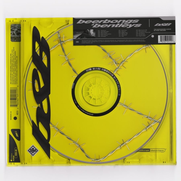 Post Malone - Beerbongs & Bentleys i gruppen ÖVRIGT / -Start 300 CD Blowout hos Bengans Skivbutik AB (3218400)