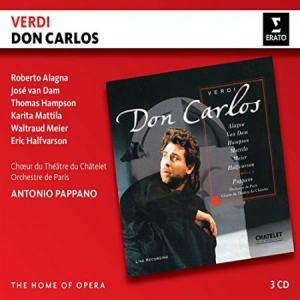 Antonio Pappano - Verdi: Don Carlos i gruppen CD / Fransk Musik,Klassiskt hos Bengans Skivbutik AB (3218421)