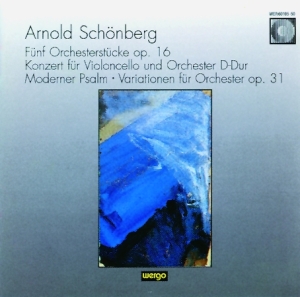 Schönberg Arnold - Fünf Orchesterstücke Op. 16 Cello i gruppen Externt_Lager / Naxoslager hos Bengans Skivbutik AB (3218439)