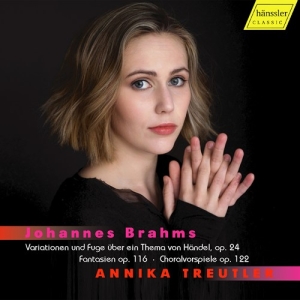 Brahms Johannes - Annika Treutler Plays Johannes Brah i gruppen Externt_Lager / Naxoslager hos Bengans Skivbutik AB (3223870)