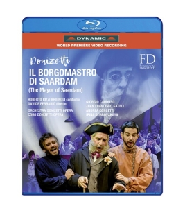 Donizetti Gaetano - Il Borgomastro Di Saardam (Blu-Ray) i gruppen MUSIK / Musik Blu-Ray / Klassiskt hos Bengans Skivbutik AB (3223901)