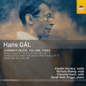 Gál Hans - Chamber Music, Vol. 3 i gruppen Externt_Lager / Naxoslager hos Bengans Skivbutik AB (3224250)