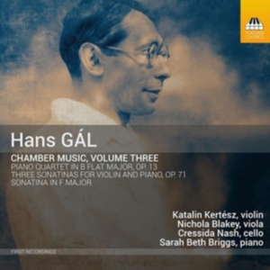 Gál Hans - Chamber Music, Vol. 3 i gruppen Externt_Lager / Naxoslager hos Bengans Skivbutik AB (3224250)