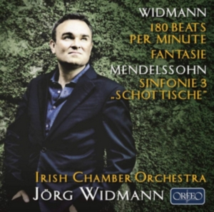 Widmann Jörg Mendelssohn Felix - 180 Beats Per Minute & Fantasie Sy i gruppen Externt_Lager / Naxoslager hos Bengans Skivbutik AB (3224254)