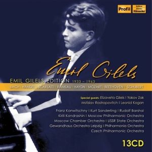 Various - Emil Gilels Edition (13 Cd) i gruppen Externt_Lager / Naxoslager hos Bengans Skivbutik AB (3224260)