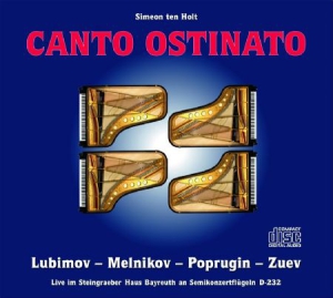 Lubimovalexei/ Melnikvalexander/ Popr - Canto Ostinato (By Simeon Ten Holt) i gruppen CD / Pop hos Bengans Skivbutik AB (3225187)