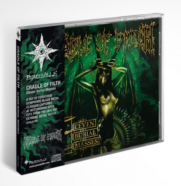 Cradle Of Filth - Eleven Burial Masses i gruppen CD / Toppsäljare hos Bengans Skivbutik AB (3227569)