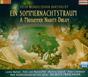 Mendelssohn - Ein Sommernachtstraum i gruppen Externt_Lager / Naxoslager hos Bengans Skivbutik AB (3227808)