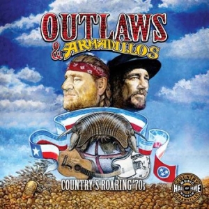 Blandade Artister - Outlaws & Armadillos: Country's Roaring  i gruppen VINYL / Country hos Bengans Skivbutik AB (3231015)