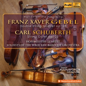 Gebel F X Schuberth Carl - Double String Quintet & Octet i gruppen Externt_Lager / Naxoslager hos Bengans Skivbutik AB (3231059)