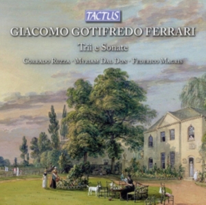 Ferrari G G - Trios And Sonatas i gruppen Externt_Lager / Naxoslager hos Bengans Skivbutik AB (3231065)