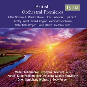 Various - British Orchestral Premieres (4 Cd) i gruppen Externt_Lager / Naxoslager hos Bengans Skivbutik AB (3231074)