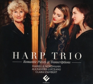 Nordmann Marielle - Harp Trio i gruppen CD / Klassiskt,Övrigt hos Bengans Skivbutik AB (3233637)