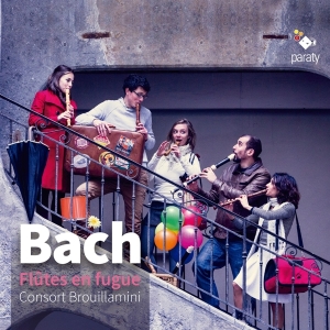 Bach Johann Sebastian - Flutes En Fugue i gruppen CD / Klassiskt,Övrigt hos Bengans Skivbutik AB (3233639)
