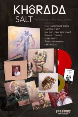 Khorada - Salt (Box 2 Cd Book + 2 Lp) in the group CD / Hårdrock/ Heavy metal at Bengans Skivbutik AB (3235714)