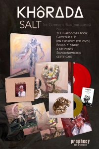 Khorada - Salt (Box 2 Cd Book + 2 Lp) i gruppen CD / Hårdrock hos Bengans Skivbutik AB (3235714)