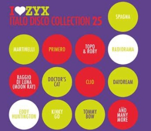 Various Artists - Zyx Italo Collection 25 i gruppen CD / Dance-Techno,Pop-Rock hos Bengans Skivbutik AB (3235975)