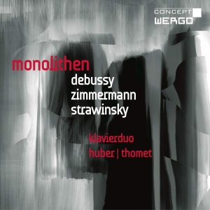 Debussy Zimmermann Stravinsky - Monolithen i gruppen Externt_Lager / Naxoslager hos Bengans Skivbutik AB (3236756)