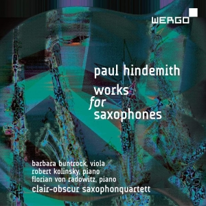 Hindemith Paul - Works For Saxophones i gruppen Externt_Lager / Naxoslager hos Bengans Skivbutik AB (3236772)