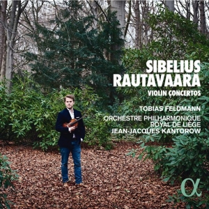 Sibelius Jean Rautavaara Einojuh - Violin Concertos i gruppen Externt_Lager / Naxoslager hos Bengans Skivbutik AB (3247053)