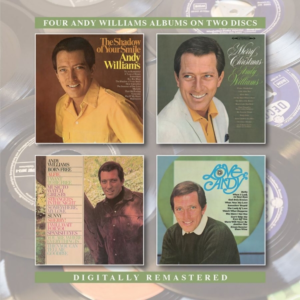 Andy Williams - Shadow Of Your Smile/Merry Christma i gruppen CD / Pop hos Bengans Skivbutik AB (3247673)