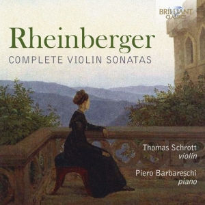 Rheinberger Joseph - Complete Violin Sonatas i gruppen Externt_Lager / Naxoslager hos Bengans Skivbutik AB (3247739)