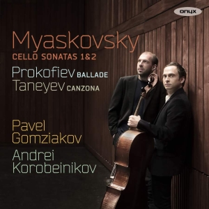 Myaskovsky Nikolay - Cello Sonatas Nos. 1 & 2 i gruppen Externt_Lager / Naxoslager hos Bengans Skivbutik AB (3249483)