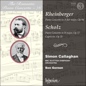 Rheinberger Joseph Scholz Bernha - Romantic Piano Concerto, Vol. 76 i gruppen Externt_Lager / Naxoslager hos Bengans Skivbutik AB (3255485)