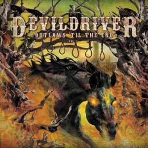 Devildriver - Outlaws 'til The End, Vol.1 i gruppen VINYL / Hårdrock hos Bengans Skivbutik AB (3255648)