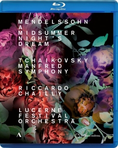 Mendelssohn Felix Tchaikovsky Py - A Midsummer Nights Dream & Manfred i gruppen MUSIK / Musik Blu-Ray / Klassiskt hos Bengans Skivbutik AB (3256621)