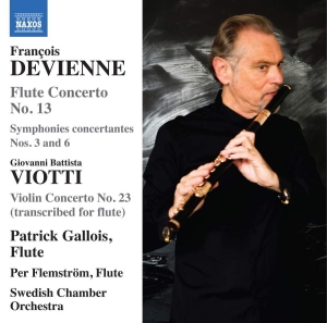 Devienne Francois Viotti G B - Flute Concerto No. 13 Symphonies C i gruppen Externt_Lager / Naxoslager hos Bengans Skivbutik AB (3256647)