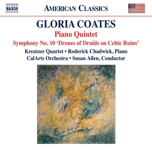 Coates Gloria - Piano Quintet Symphony No. 10 i gruppen Externt_Lager / Naxoslager hos Bengans Skivbutik AB (3256661)