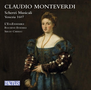 Monteverdi Claudio - Scherzi Musicali A Tre Voci, Venezi i gruppen Externt_Lager / Naxoslager hos Bengans Skivbutik AB (3261718)